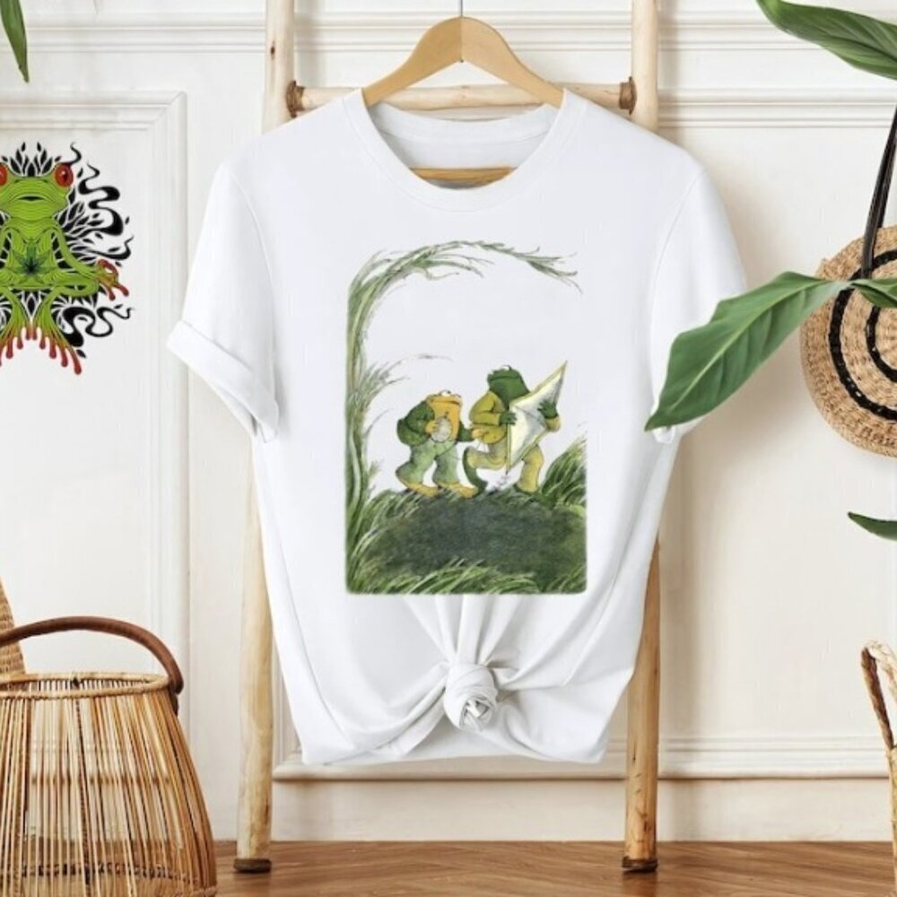 Frog 90S  Graphic Shirt Retro Toad Tee  Frog Shirt